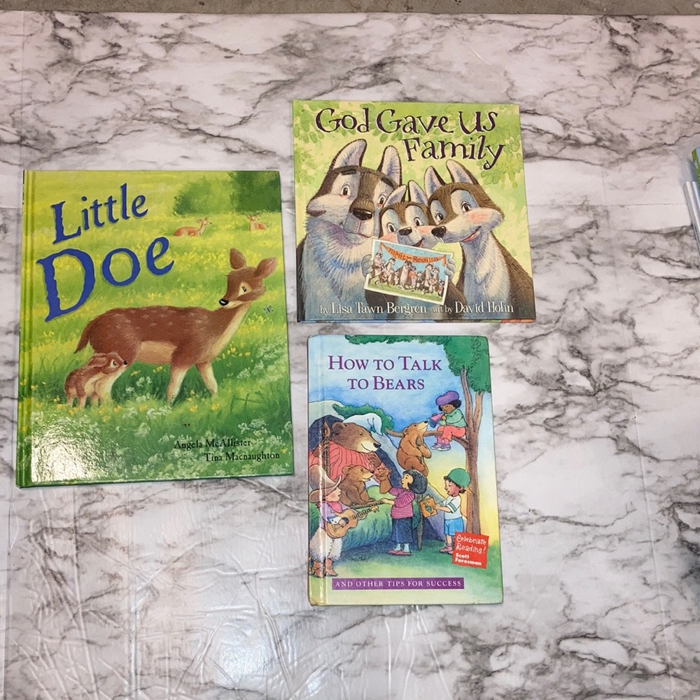 3 hard children’s books